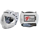 Шлем для Косики каратэ Рэй-Спорт КРИСТАЛЛ-1 на липучке, иск.кожа и иск.замша
